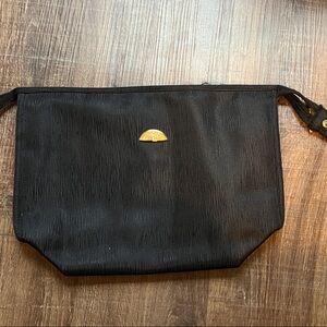 Samsonite Black Toiletry Bag with Gold Accent